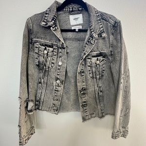 VERVET JEAN JACKET - cropped
